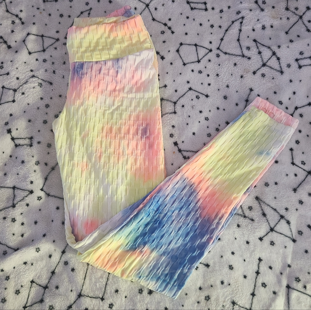Pastel Tie-Dye Women's Leggings